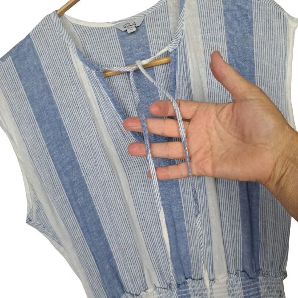 Rails ​Ashlyn Nevis Stripe Midi-Dress Size XS - Picture 4 of 9